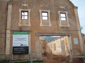 La Junta de Extremadura comienza  las obras para la construcción del Espacio de Creación Joven de Aliseda