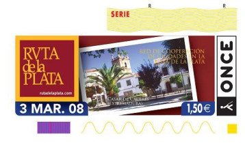 La Red de Ciudades en la Ruta de la Plata y la ONCE acuerdan promocionar los municipios en 10 cupones