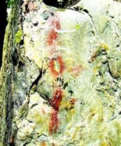 El Taller de Empleo Prehistópolis descubre nuevas pinturas rupestres en Santiago de Alcántara