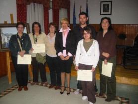 El Ayuntamiento de Aliseda clausura un curso de Portugués del Gabinete de Iniciativas Transfronterizas