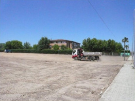Las obras en la Rivera de Gata de Moraleja obligan a trasladar el ferial a la zona del Colegio Cervantes