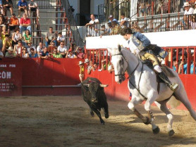 Mala tarde de rejones en las fiestas de Moraleja con Sergio Vegas y Joao Ribeiro y ganado de Antonio Román