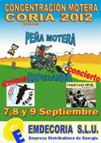 El grupo Tennessee actuará en la concentración motera de Coria 2012 gracias a la Peña motera Esperando