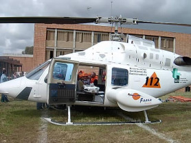 El 112 rescata a una mujer de 73 años que permanecía atrapada en el Canal de Montijo
