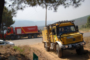 Dos de los militares heridos en el incendio de Gata ya se encuentran en Madrid y evolucionan favorablemente