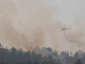 Los medios técnicos del Infoex atajan otro incendio en Sierra de Gata y sólo arden cinco hectáreas