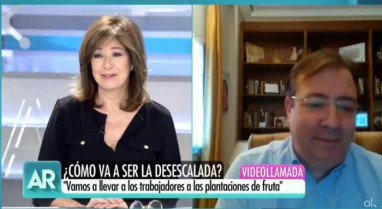 Vara dice que no se saltó el confinamiento y sólo llevó a su mujer a ver a su nieta en el asiento trasero del coche