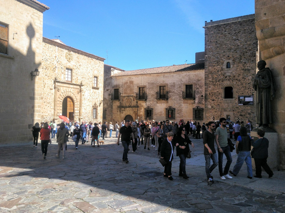 Cáceres aumenta sus cifras turísticas en el primer trimestre de 2026
