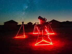 La observación astronómica en el paraje Starlight de Moraleja cuelga el cartel de completo