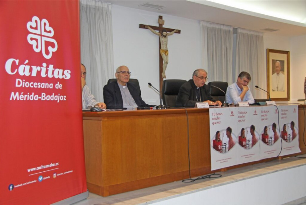 Un 32% de los atendidos por Cáritas de Mérida-Badajoz han acudido por primera vez
