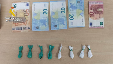 Detenido un hombre de 47 años por llevar 90 dosis de cocaína en un festejo taurino