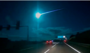 Así se vivió esta noche en Extremadura el paso de una espectacular bola de fuego