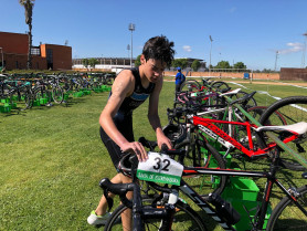 Más de 150 deportistas han participado en la cuarta jornada del circuito Triatlón Divertido Judex