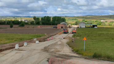 La Diputación invierte 180.000 euros en la mejora de la carretera de acceso a Valdencín
