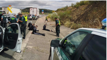 Prisión provisional para los cuatro detenidos por los atracos de Holguera, Mirabel y Aldea del Cano