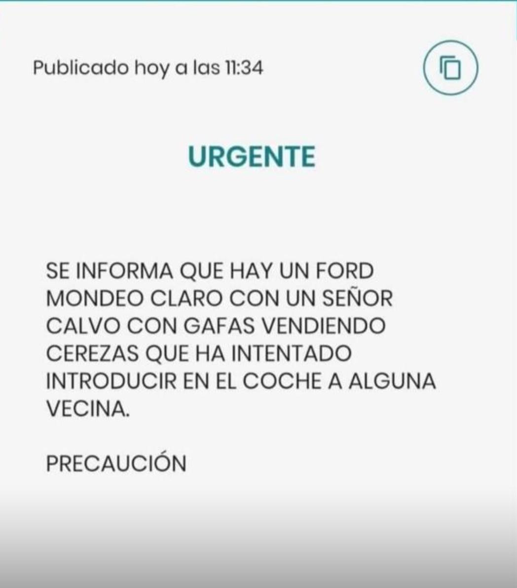 BULO SOBRE RAPTO DE PERSONAS