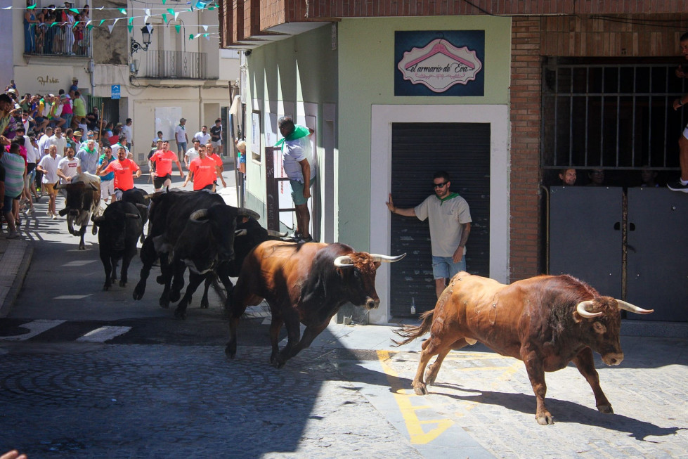 Un herido grave por asta de toro durante un encierro en San Buenaventura