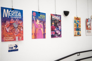 Mérida expone los carteles originales del concurso de la Feria