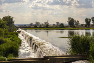 La Confederación Hidrográfica inicia las obras para mejorar el río Guadiana
