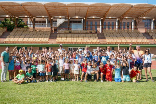 Más de 450 niños han disfrutado del deporte en las Escuelas de Verano de Badajoz