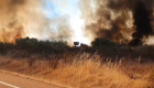 El Plan Infoex actúa en dos incendios forestales en Guijo de Granadilla y Fuente de Cantos