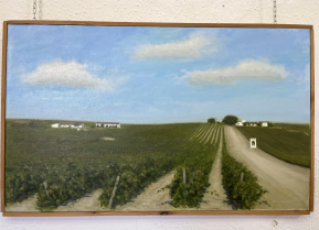 Un óleo sobre lino se alza con el primer premio en la Bienal de Pintura de Los Santos de Maimona