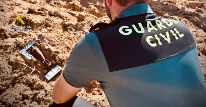 Desactivada una granada de mortero de 50 mm de calibre en Azuaga