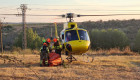 Activado el nivel 1 de peligrosidad por un incendio en Granja de Torrehermosa