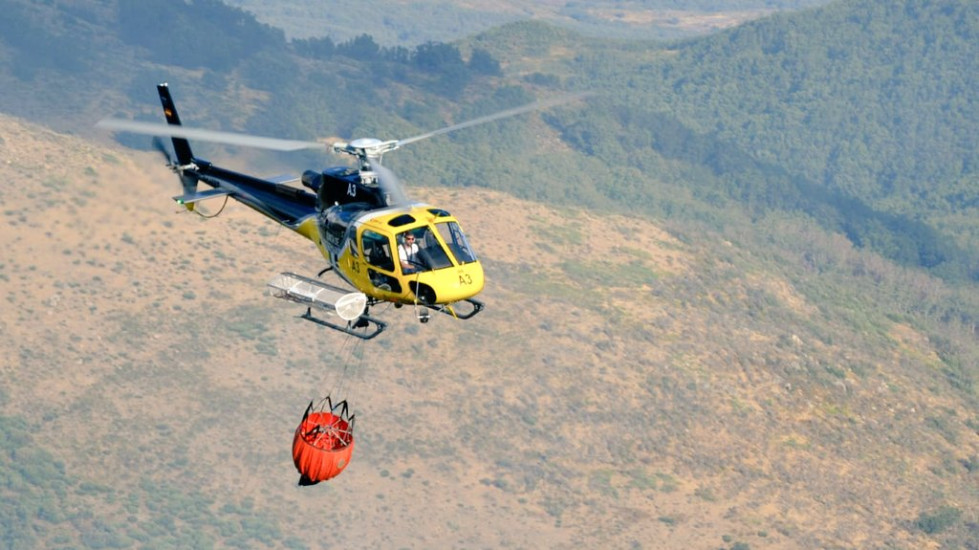 Aviones anfibio, drones y sistemas de vigilancia: así será el dispositivo antiincendios en Extremadura
