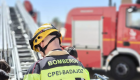 Tres personas afectadas por inhalación de humo en el incendio de una vivienda en Badajoz