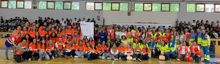 Más de 400 alumnos de Cáceres aprenden a realizar la maniobra de reanimación RCP