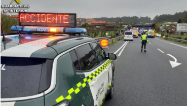 Fallece una mujer tras ser arrollada en la autovía A-5