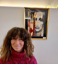 La artista Ana Martínez expone en Cáceres una muestra que rinde homenaje a las mujeres