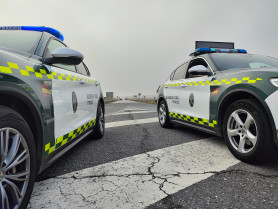 Heridos dos conductores en un accidente en la N-110 a un kilómetro de Jerte