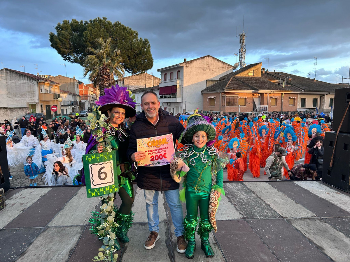 2 5 participantes, moraleja, carnaval, primer premio