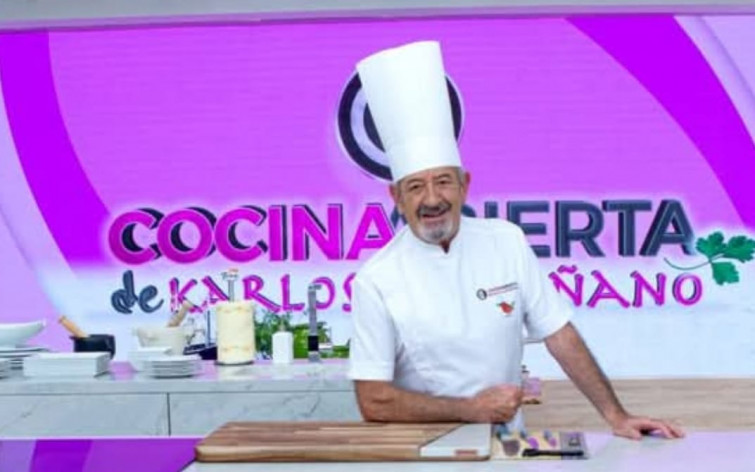 Karlos Arguiñano descubre las virtudes de los cavas que se elaboran en Extremadura