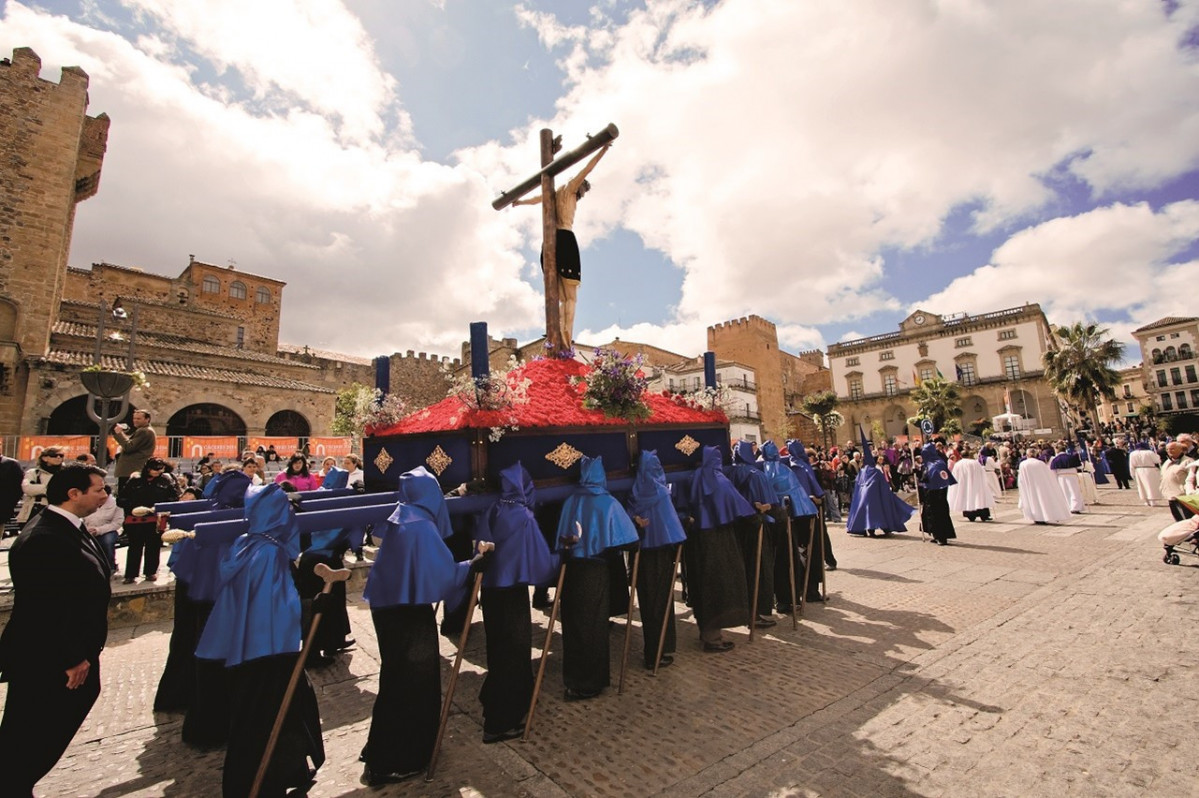 Jesús de la Expiración de la Arguijuela Foto Unión de Cofradías Semana Santa Cáceres