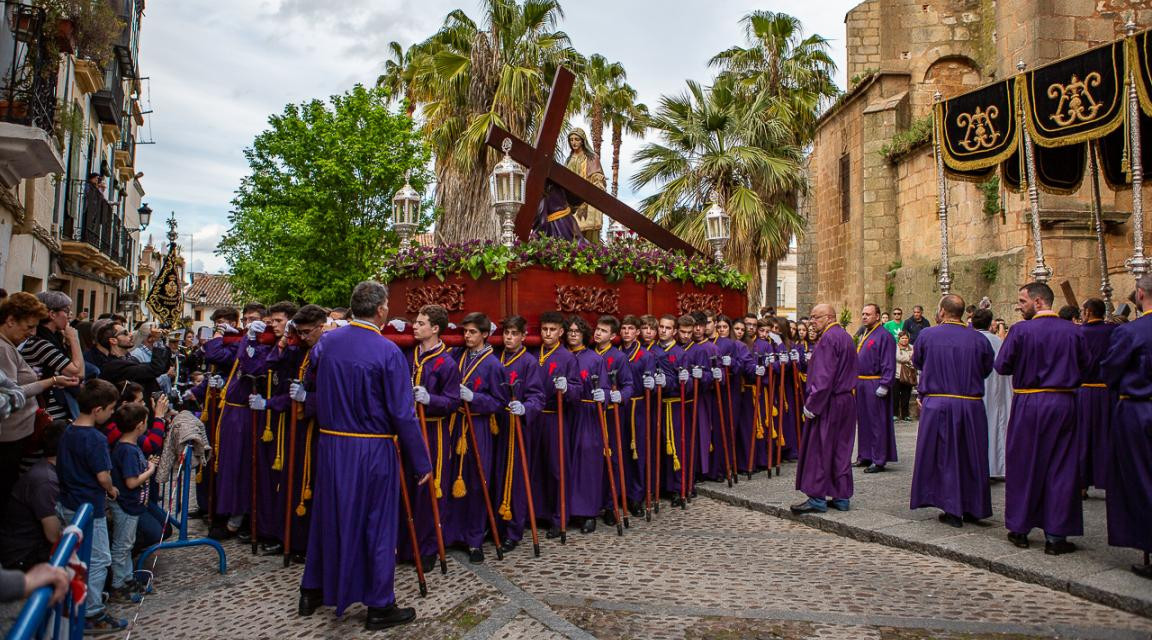 Procesión del Silencio. Foto Turismo de Cáceres