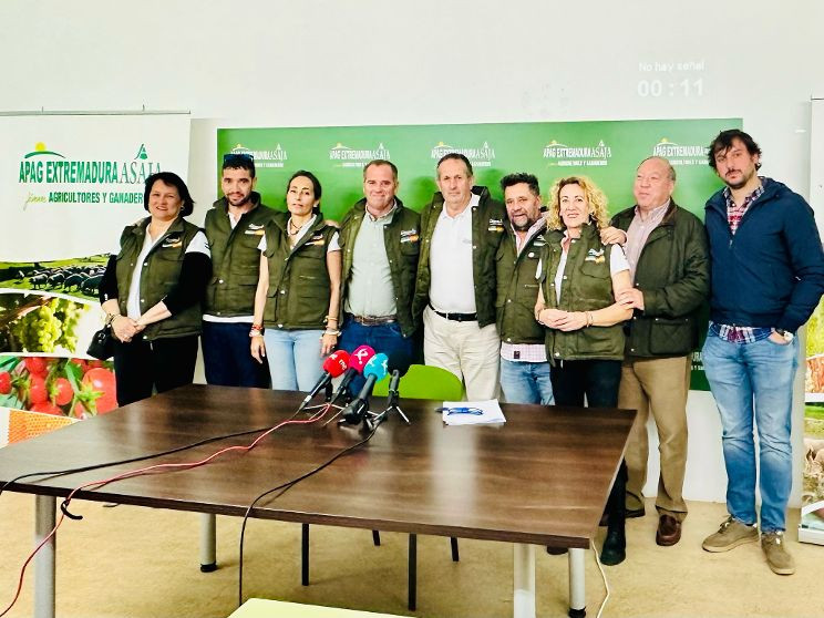 Apag Extremadura Asaja valora la unidad y solidaridad recibida por el campo europeo