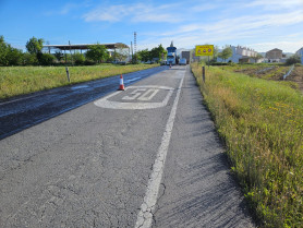La Junta repara una carretera en Jerez de los Caballeros tras los daños sufridos por las lluvias