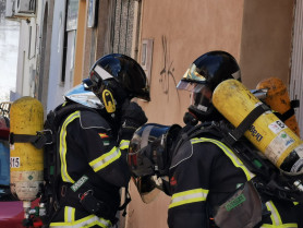 Los bomberos de Badajoz realizaron más de 50 intervenciones durante el corte eléctrico