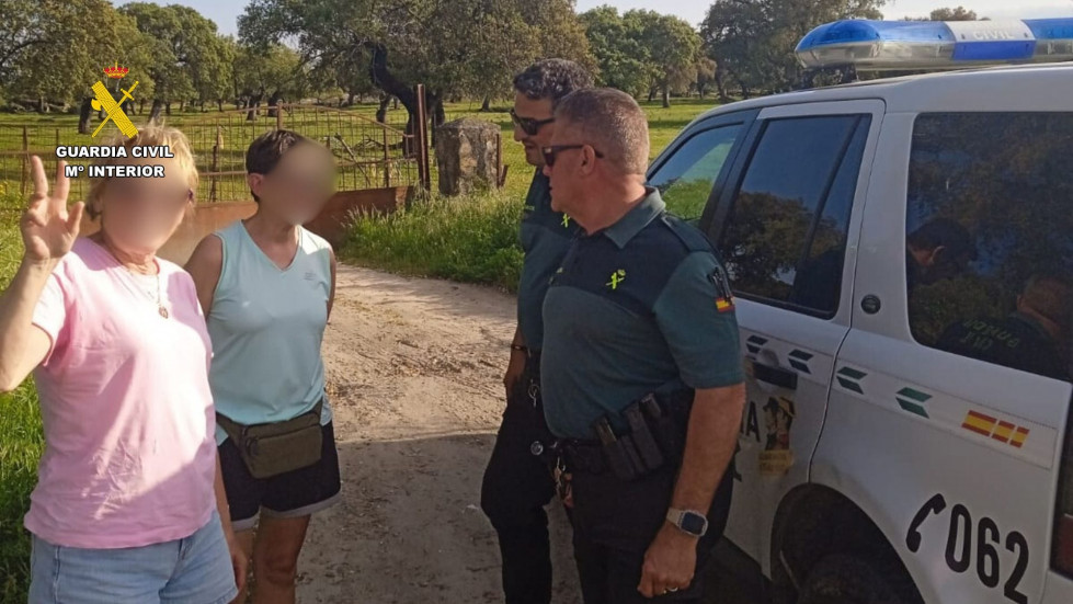 Socorren a tres peregrinas perdidas realizando el Camino de Santiago a su paso por Plasencia