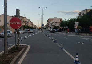 Moraleja cierra temporalmente un cruce peligroso por una avería en los semáforos