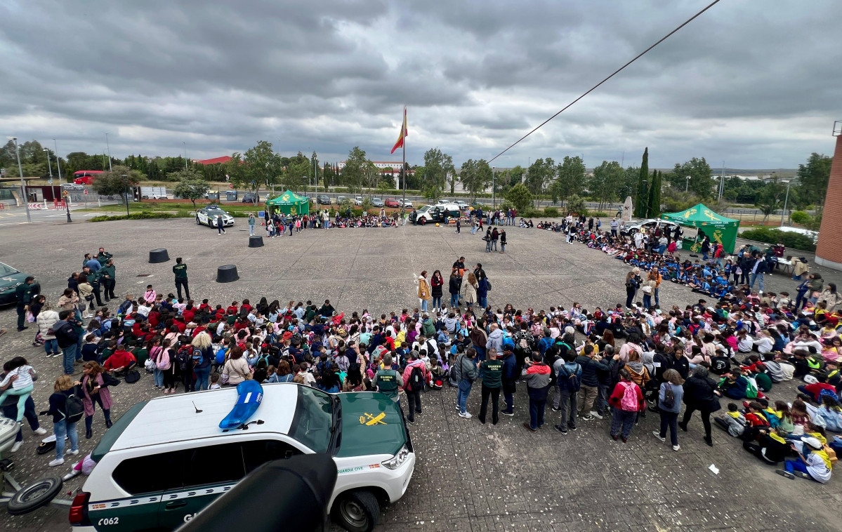 Demostraciu00f3n, Guardia Civil, Cu00e1ceres,