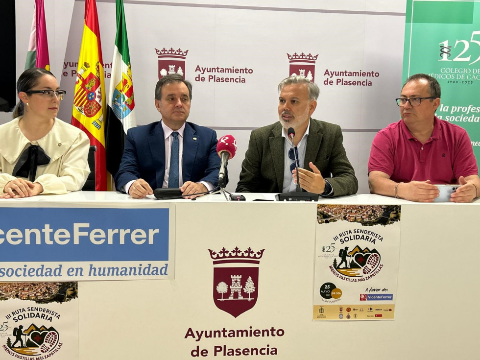 Plasencia acogerá una marcha solidaria a favor de la Fundación Vicente Ferrer