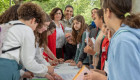 Más de 2.000 estudiantes participan en un evento matemático en las calles de Mérida
