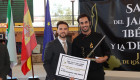 Ángel Gómez Casas, de Barcarrota, gana el concurso nacional de cortadores de jamón de Jerez