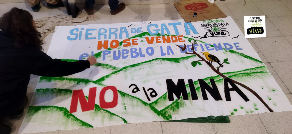 Sierra de Gata se planta contra el proyecto minero 'Esperanza' y reúne más de 10.000 firmas