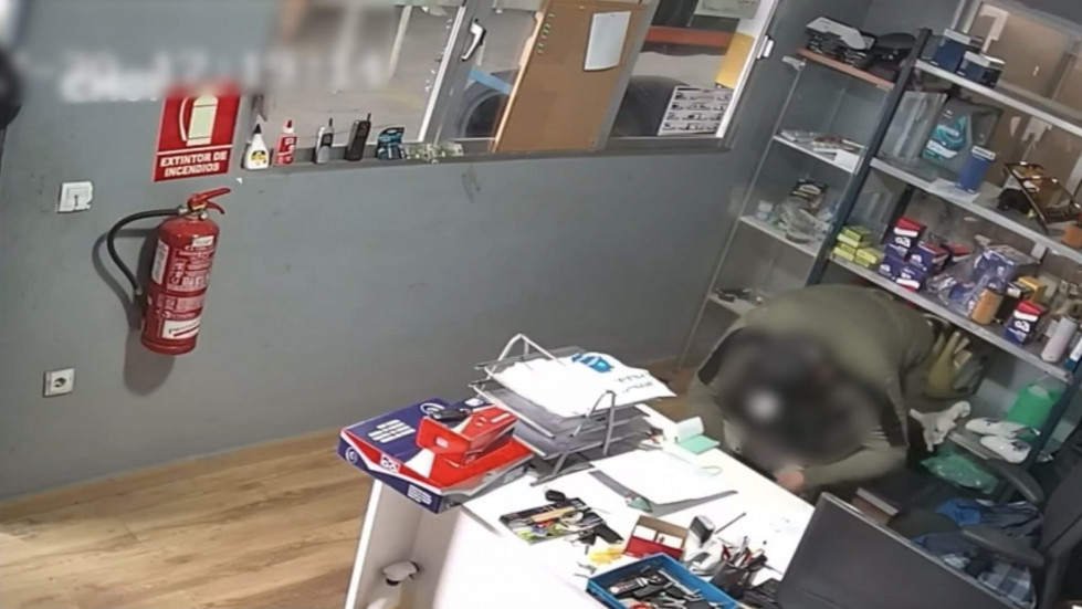 Detenido un hombre por robar 1.500 euros en un taller de Navalmoral de la Mata