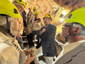 Ya se puede visitar en Extremadura un antigua mina de plata situada a 35 metros de profundidad
